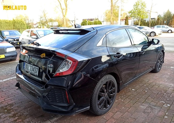 Honda Civic cena 70900 przebieg: 135000, rok produkcji 2018 z Gostynin małe 407